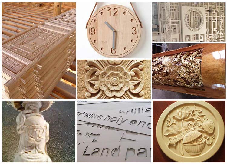 4 공정 목공 CNC 라우터 조각 기계