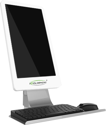 수직 LCD 디스플레이 화면 디자인