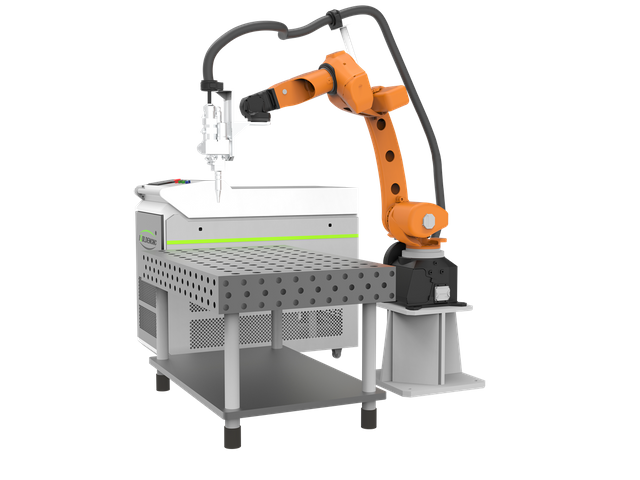 로봇 레이저 용접 기계 시스템
