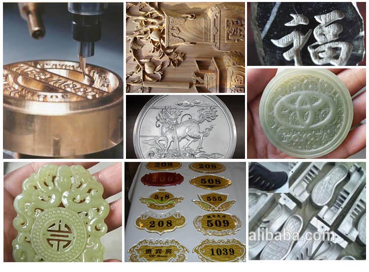 작은 미니 6060 ATC 조각 기계