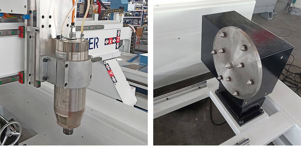 원통형 목재 조각 기계