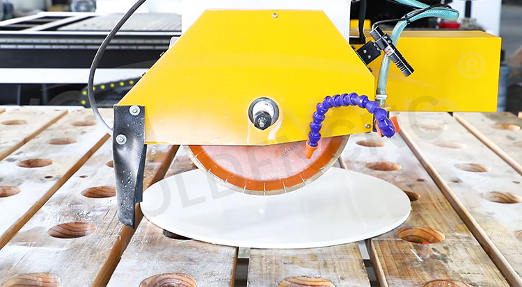 브리지 타입 석재 커팅 머신