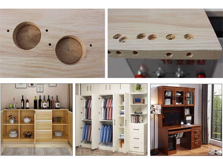 캐비닛 도어 힌지 드릴