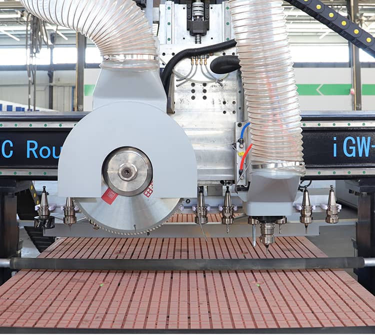 HQD 9KW 공냉식 공구 변경 스핀들 + 톱날