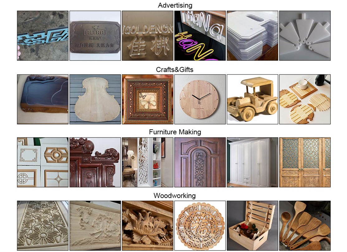 ATC CNC 목공 라우터 사용 시나리오