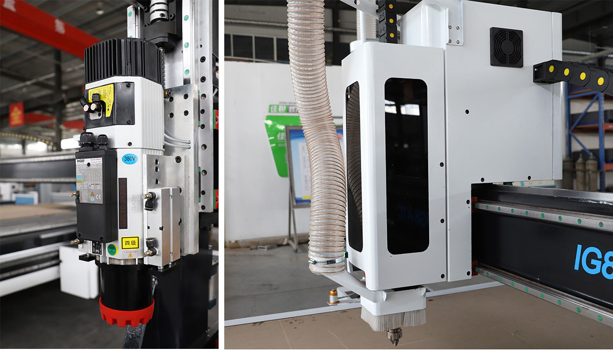 HQD 9KW 공랭식 공구 변경 스핀들