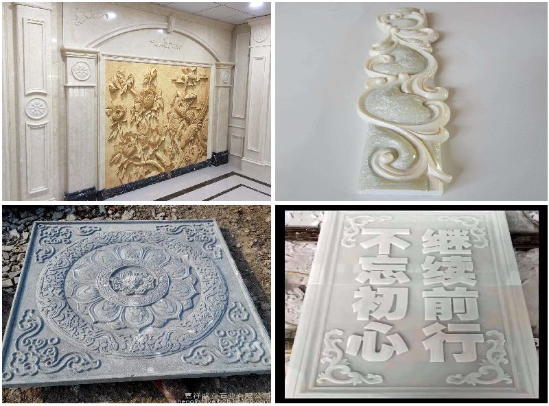 화강암 조각 기계