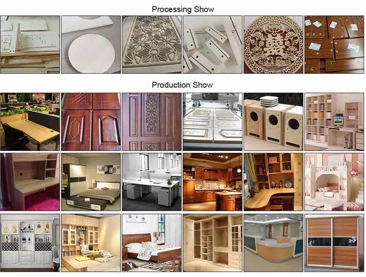 패널 가구 생산 라인