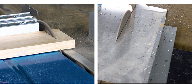 나무 절단 슬라이딩 테이블 톱 기계