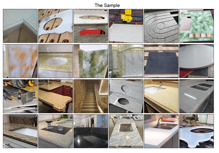 브리지 타입 석재 커팅 머신