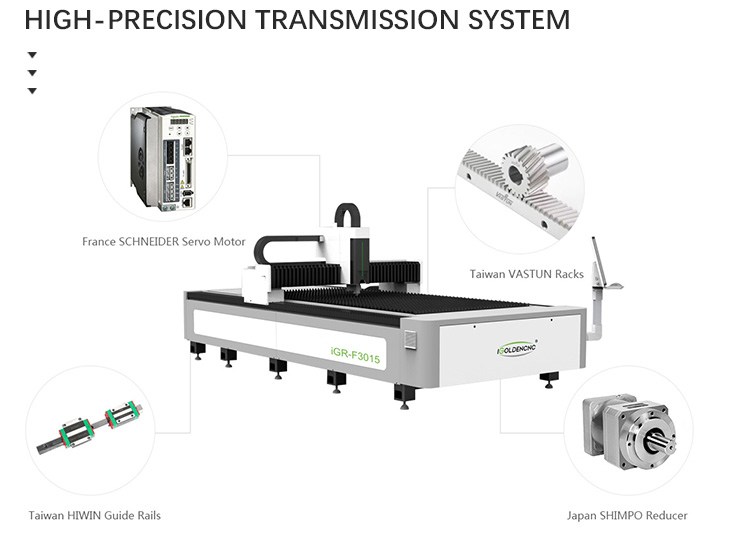 금속 섬유 레이저 절단 기계 