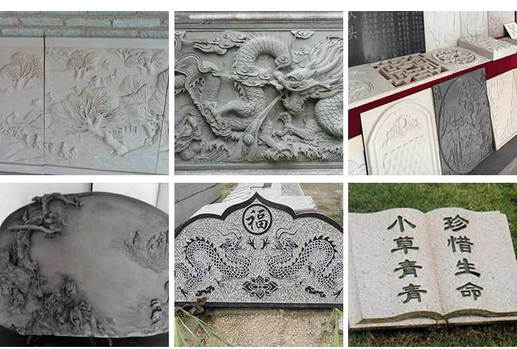 묘비 조각 기계