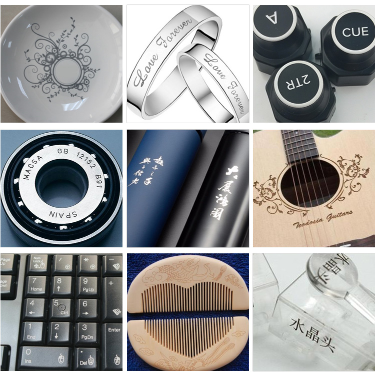 Application의 UV 마킹 머신 라벨링 범위