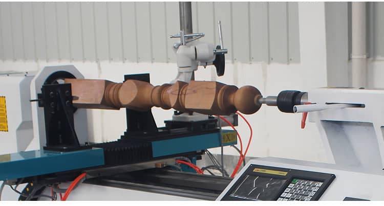 목재 회전 선반 기계