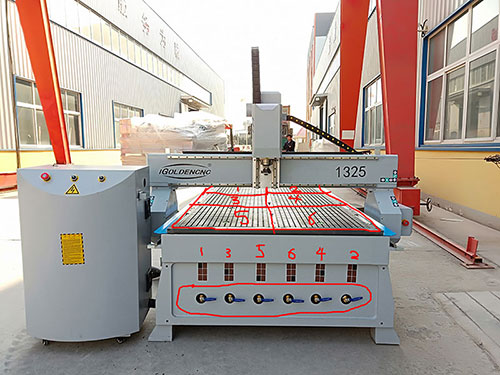 목제 조각 기계